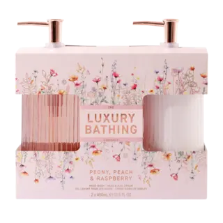 *LBC Heavenly Hands Peony, Peach &amp; Raspberry