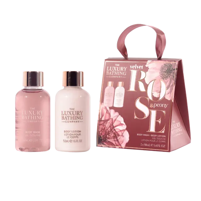 *LBC Mini Body Duo Velvet Rose & Peony 