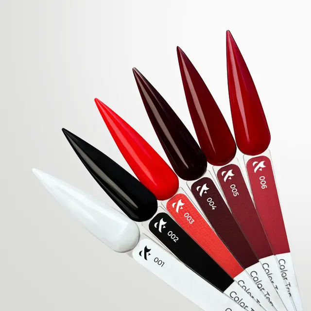 FOX Top Color 005 7ml Mørk Rød 