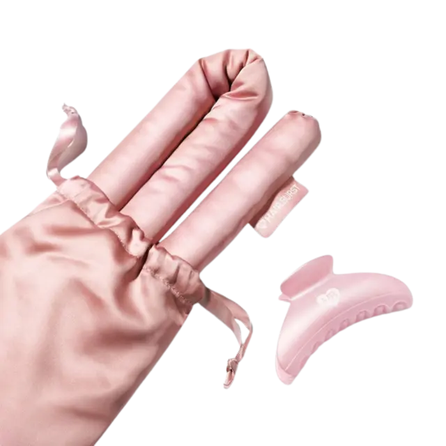 Hairburst Heatless Hair Curler (bag + curling tool + clip) 