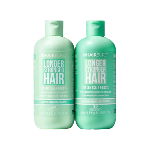 Hairburst Shampoo & Conditioner for Oily Scalp and Roots 2x350ml 