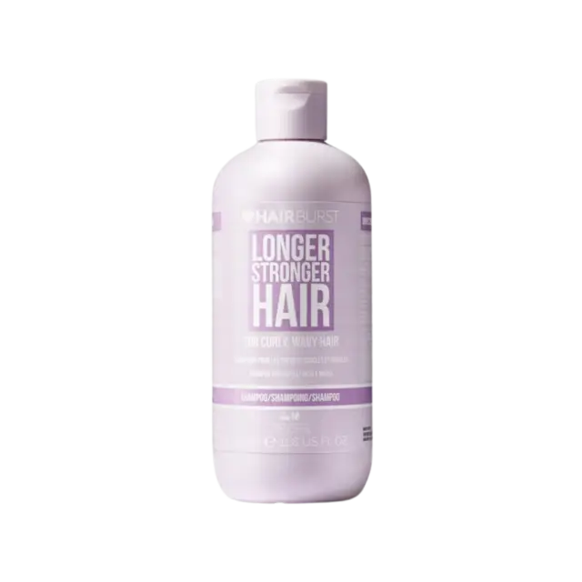 Hairburst Shampoo Curly Wavy Hair Longer & Stronger 350ml 