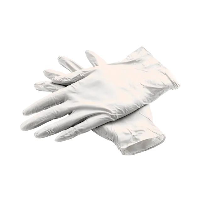 Nitrilhansker 100stk Hvit 
