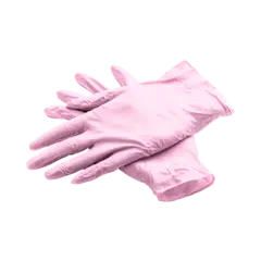 Nitrilhansker 100stk Rosa