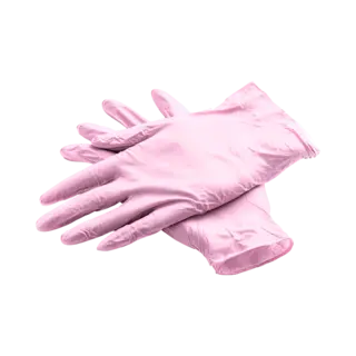 Nitrilhansker 100stk Rosa