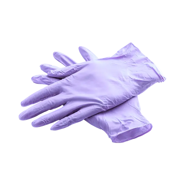 Nitrrilhansker 100stk Lilla 