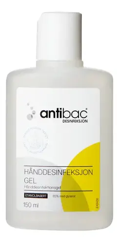 Antibac H&#229;nddesinfeksjon 85% Gel
