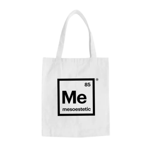Mesoestetic MATERIELL Tote Bag hvit NEW 