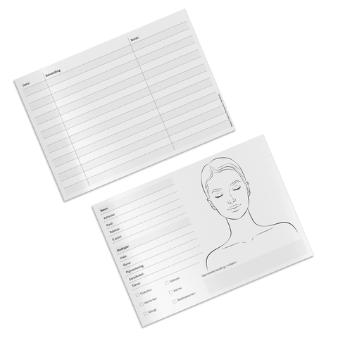 Kundekort Hud 100stk