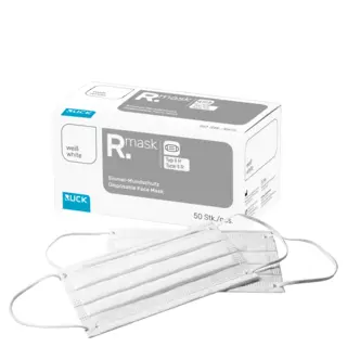 Munnbind IIR Hvit 50stk