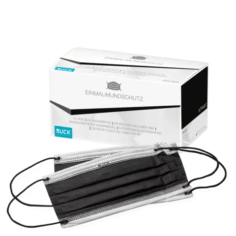 Munnbind IIR Sort 50stk