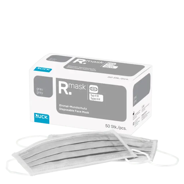 Munnbind IIR Grå 50stk 