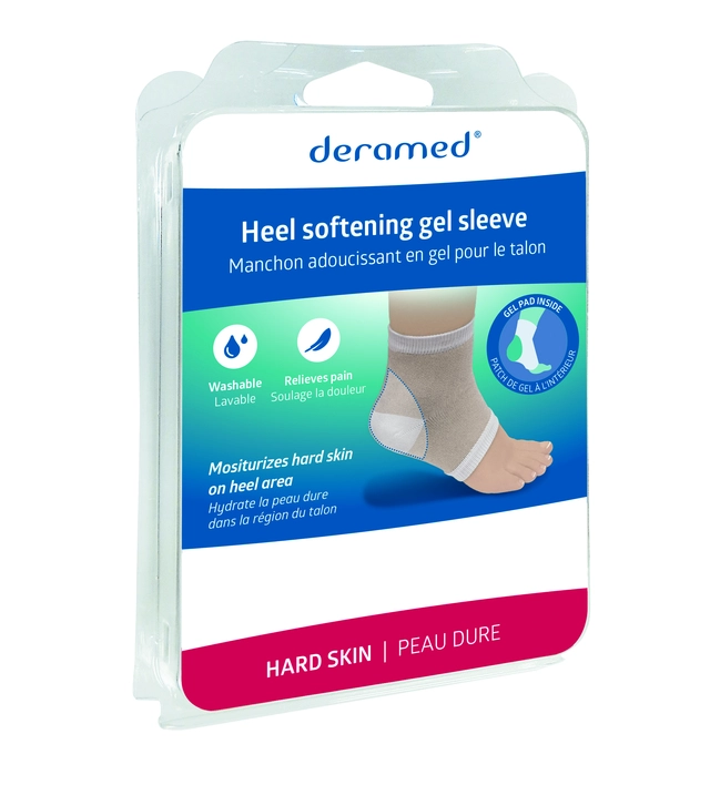 Deramed Heel Softening Gel Sleeve 1stk 