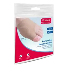 Fresco Hallux beskyttelses sokk 6stk One Size