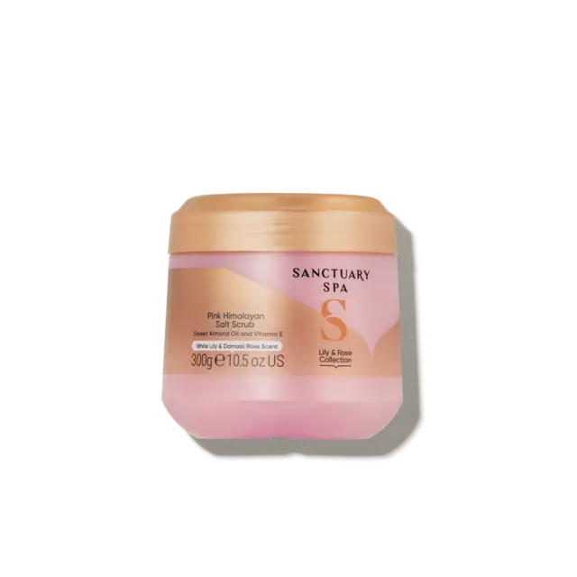 Sanctuary SPA Lily & Rose Pink Himalayan Salt Scrub 300g 