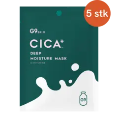 G9SKIN CICA Deep Moisture Mask 5stk