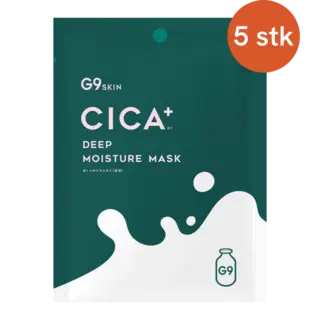 G9SKIN CICA Deep Moisture Mask 5stk