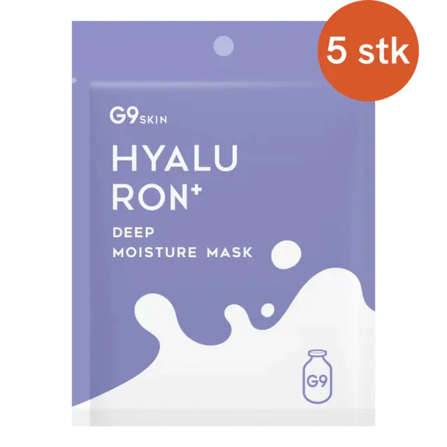 G9SKIN HYALURON Deep Moisture Mask 5stk 