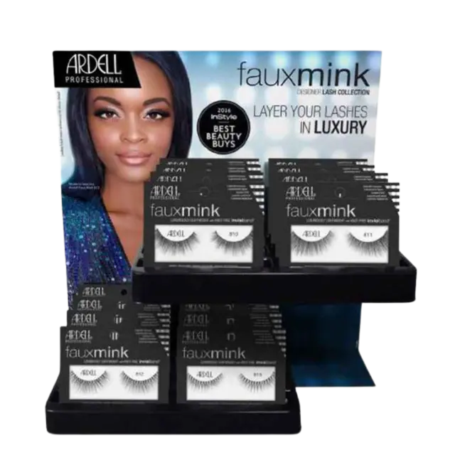 *Ardell Faux Mink 32pcs Display (8 of 810, 811, 812, 813) 