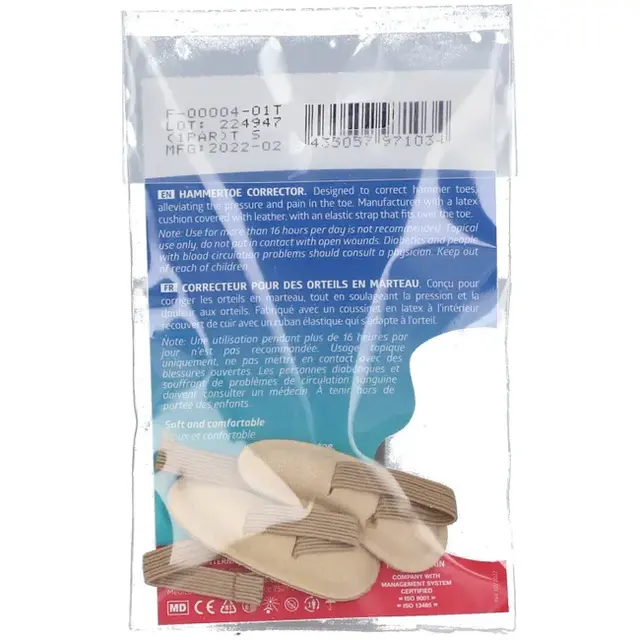 Deramed Tåleddspute Skinnbelagt 