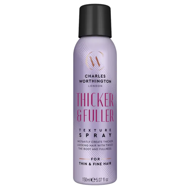 Charles Worthington Thicker & Fuller Texture Spray 150ml 