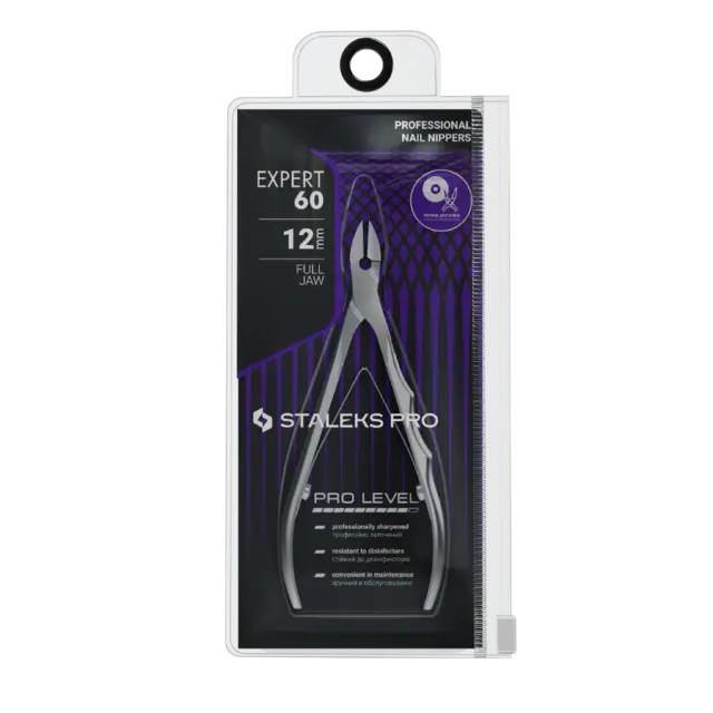 Staleks Professional Nail Nippers EXPERT 60 12mm 